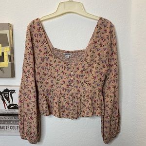 American Eagle Floral Top